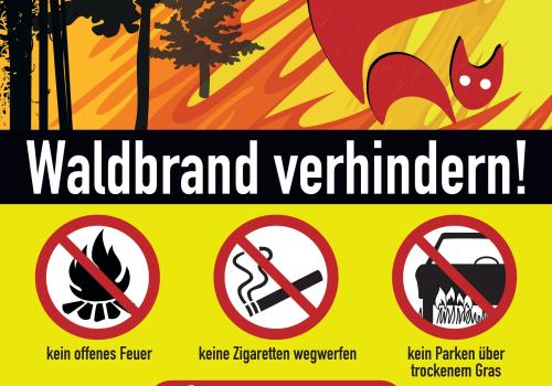 Waldbrand verhindern