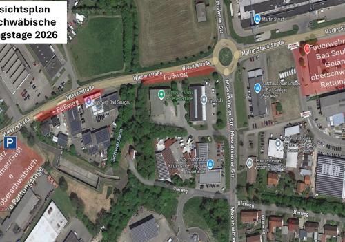 Übersichtsplan oberschwäbische Rettungstage 2026