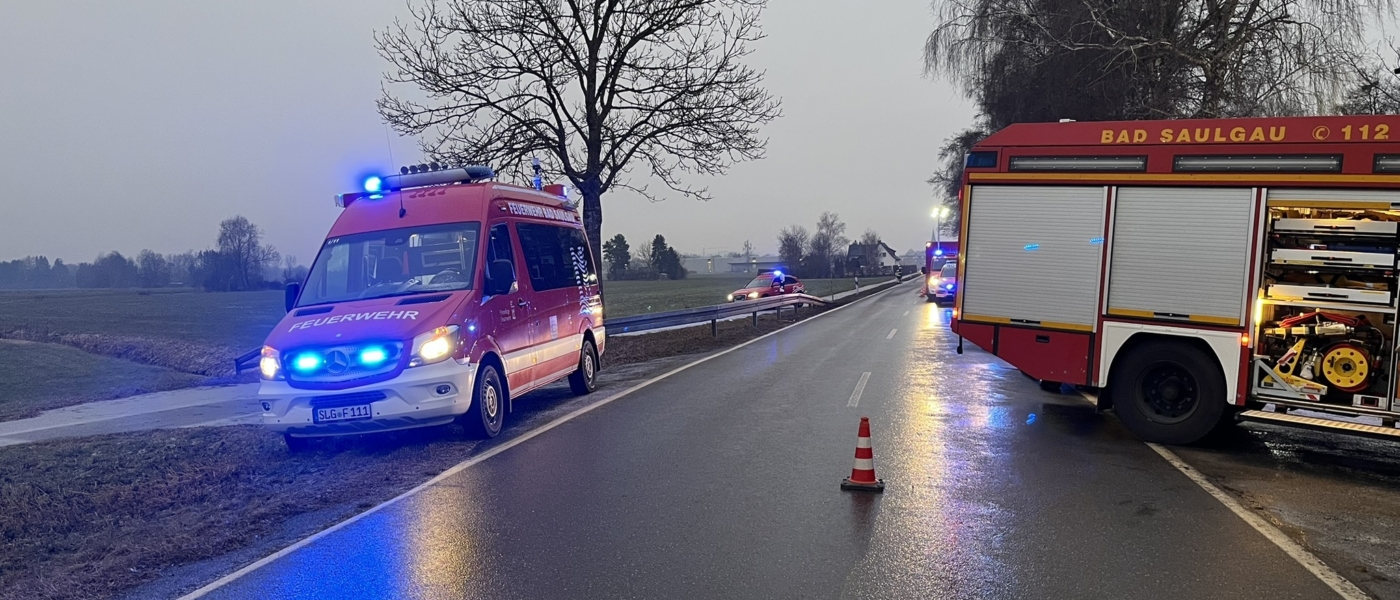 T1/Z3 - Verkehrsunfall außerorts