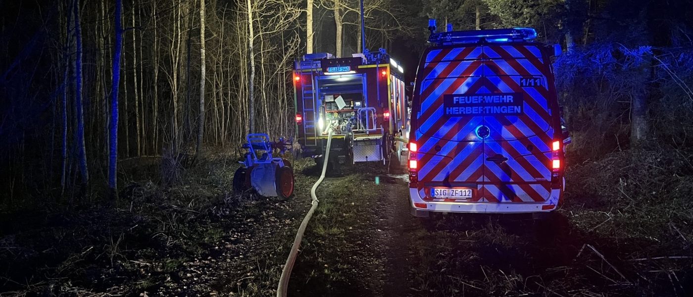 B3 - Brand im Freien