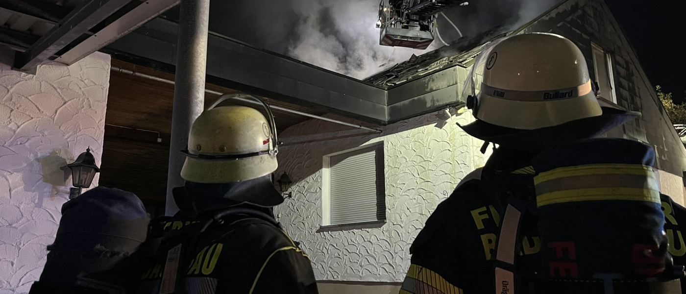 B4 - Überlandhilfe Gebäudebrand