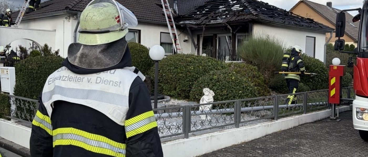 B3Y - Überlandhilfe Gebäudebrand