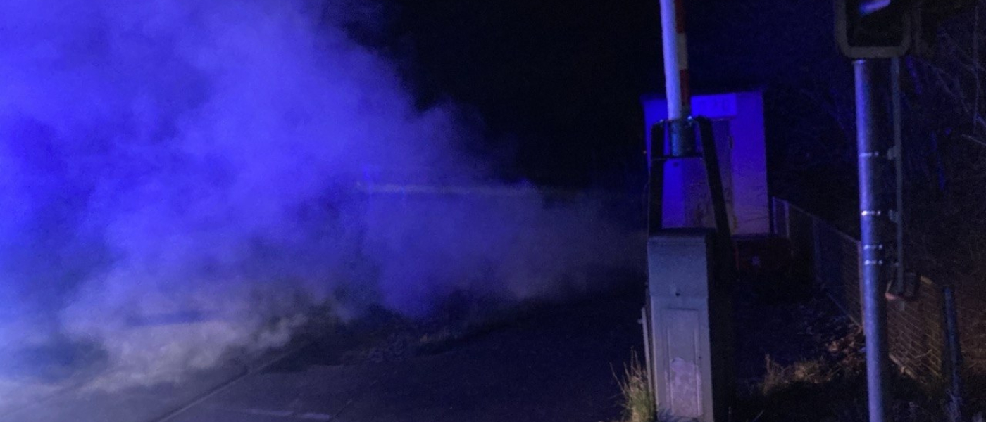 B2 - Brand im Freien