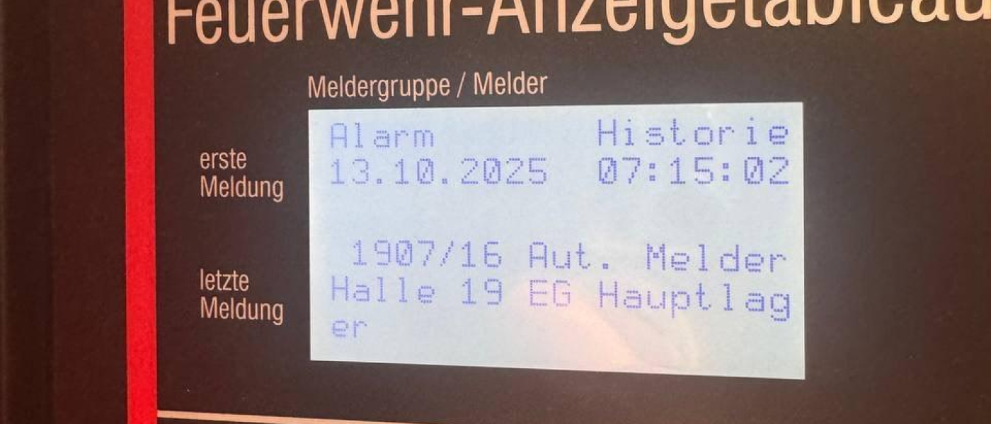 B3 BMA - ausgelöste Brandmeldeanlage