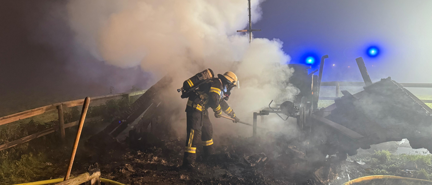 B2/B3 - Brand im Freien
