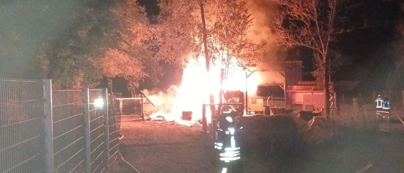 B3/B4 – Brand einer Hütte
