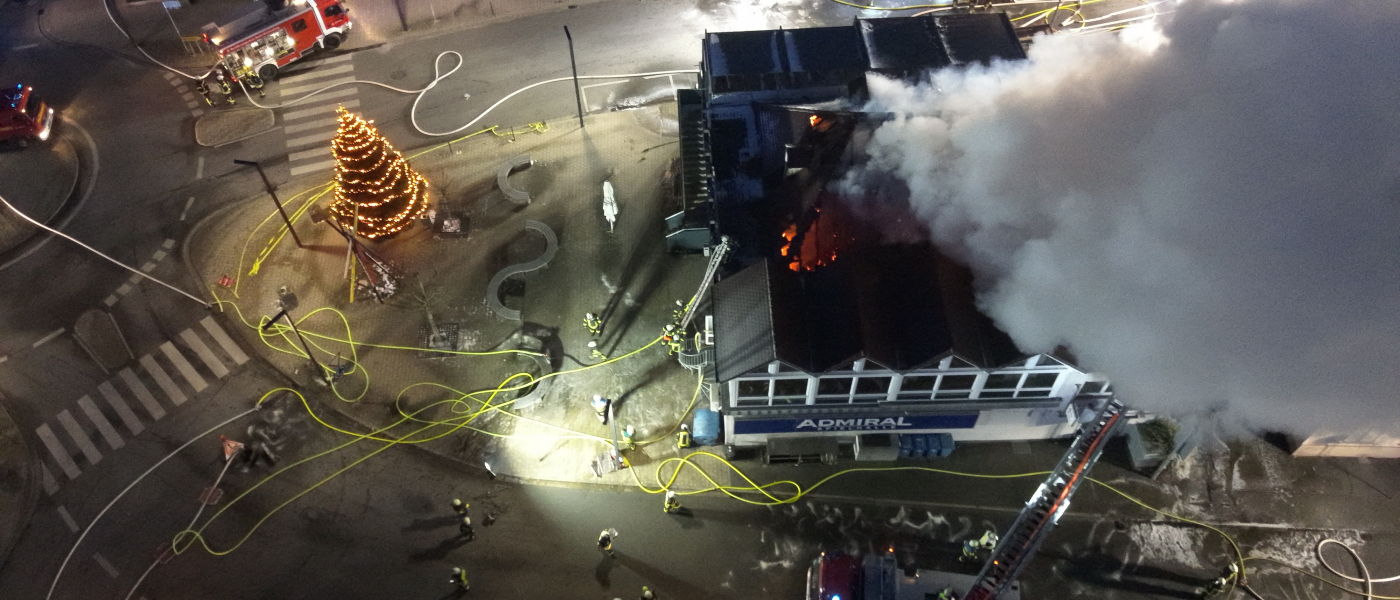 B5/Z3 - Überlandhilfe Dachstuhlbrand