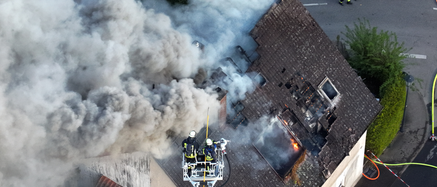 B4 - Gebäudebrand