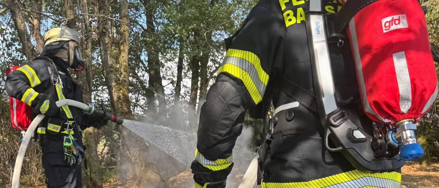 B2 – Brand im Freien