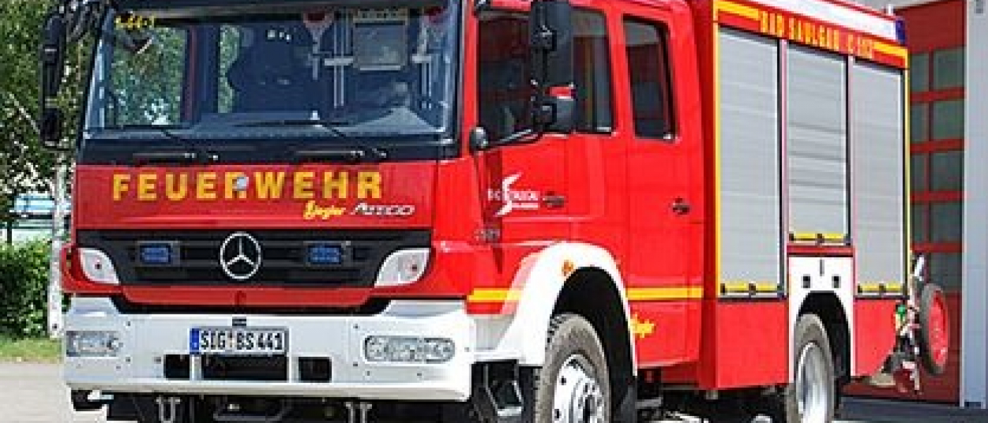 B2 - Brand im Freien klein