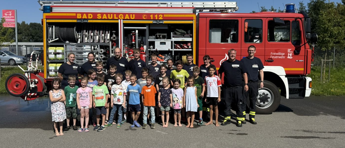 Kindersommer bei der Feuerwehr Bad Saulgau