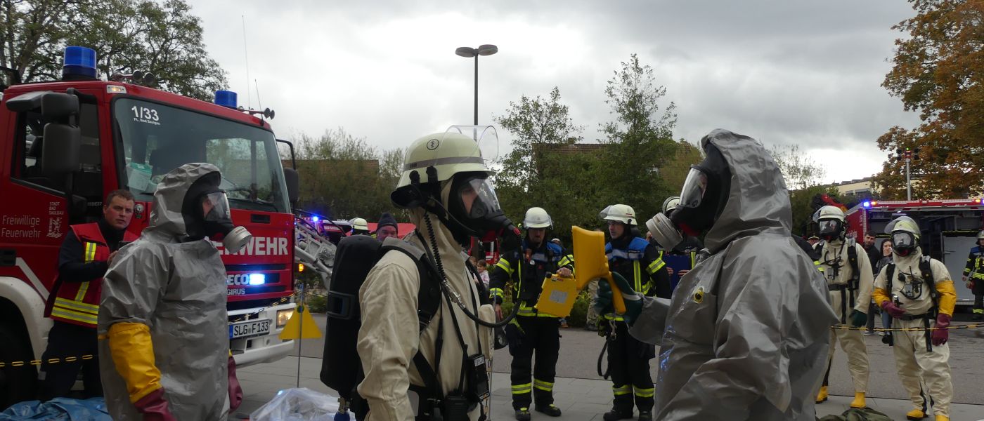 Jahreshauptübung der Freiwilligen Feuerwehr Bad Saulgau Abt. Stadt