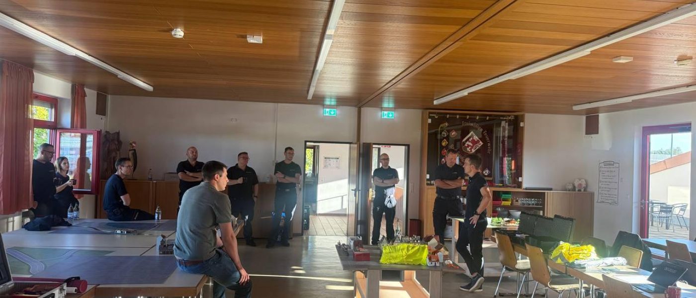 Führungssimulationstraining für Zug- und Gruppenführer der Feuerwehr Bad Saulgau