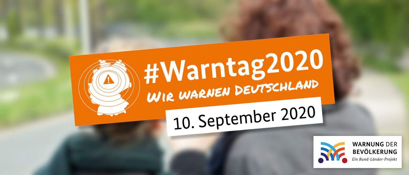 Warnung der Bevölkerung #Warntag2020