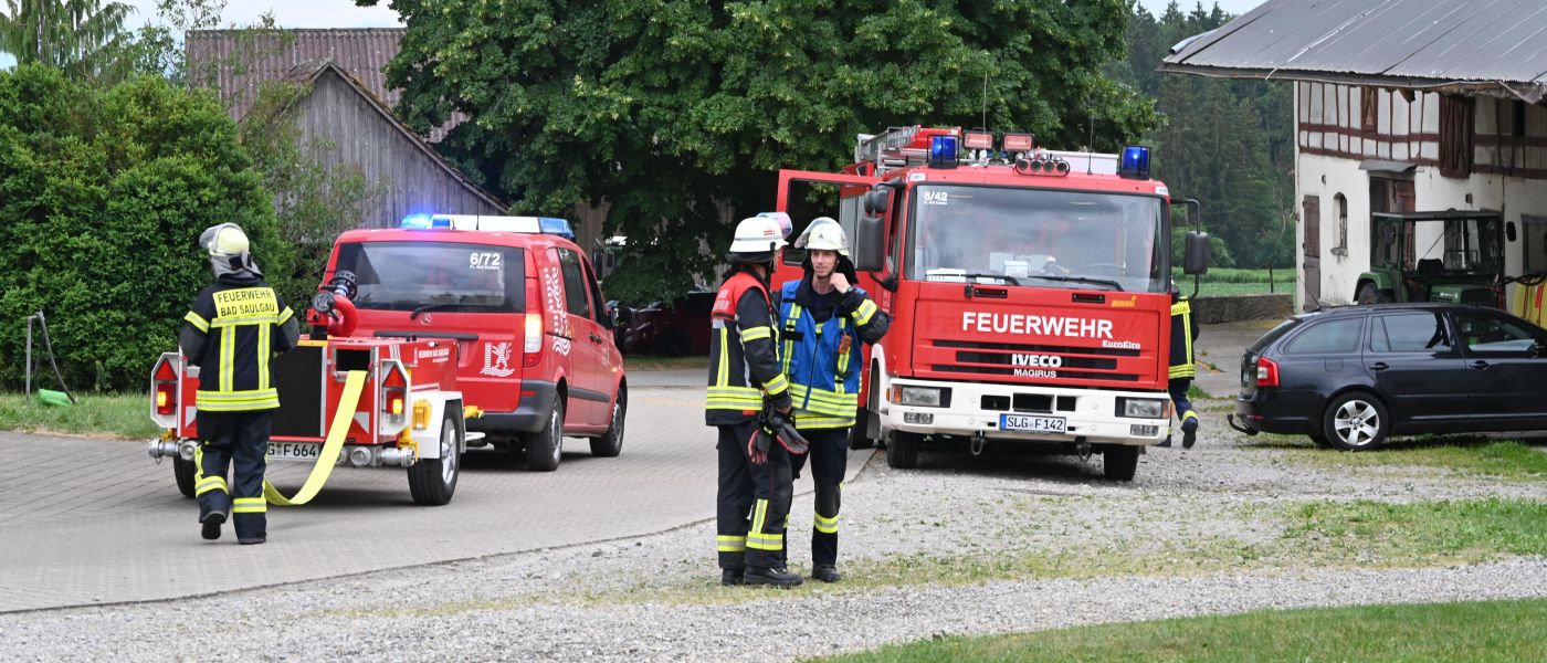 Jahreshauptübung der Abteilung Hochberg-Lampertsweiler