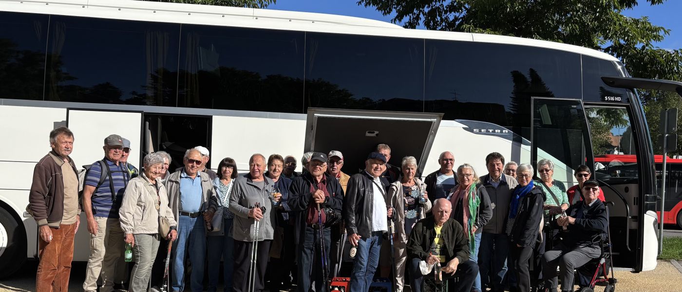 Jahresausflug der Altersabteilung