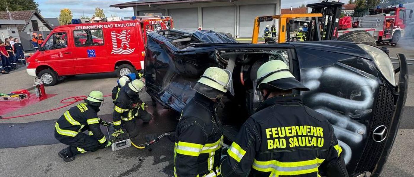 Jahreshauptübung der Freiwilligen Feuerwehr Bad Saulgau