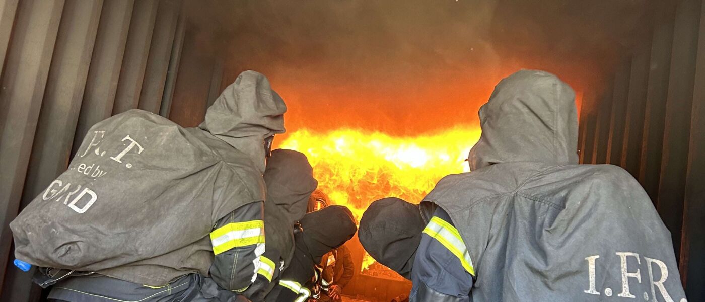 Heißausbildung bei International FIRE & RESCUE Training - I.F.R.T.