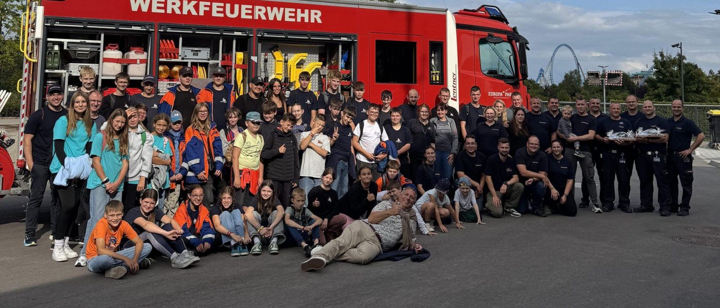 Jugendfeuerwehr Bad Saulgau zu Besuch im Europa-Park